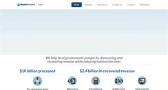 Desktop Screenshot of muniservices.com